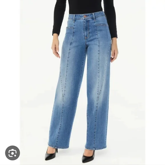 Sophia Vergara "Diana" Palazzo Super High Rise Jean - Picture 2 of 8